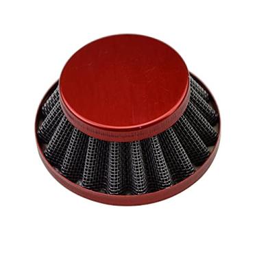 Imagem de GOOFIT Filtro de ar vermelho de 35 mm para ATV Dirt Bike Go Kart Pit Bike 4 rodas Quad Dune Buggy