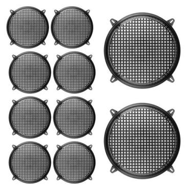 Imagem de Kit 10 Telas Alto Falante 12 Polegadas Plástica Com Garra - PERMAK