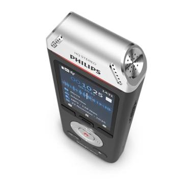 Imagem de PHILIPS DVT2110 Voicetracer Digital - Gravador de Voz Estéreo com 8 GB de Memória e Interface SD/MMC