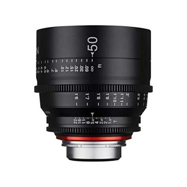 Imagem de Lente profissional para Cine Rokinon Xeen XN50-C 50 mm T1.5 para Canon EF, preta