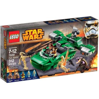 Imagem de Kit de construção lego Star Wars Flash Speeder 75091