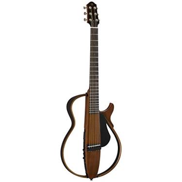 Imagem de Yamaha, Violão Elétrico Yamaha Silent SLG200S Aço Natural Vazado