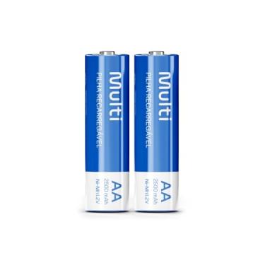 Imagem de Pilhas Recarregáveis AA 2500Mah Com 2 Unidades - CB053