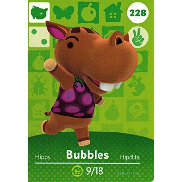 Imagem de Nintendo Animal Crossing Happy Home Designer Amiibo Card Bubbles 228/300 USA Version