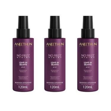 Imagem de Kit Finalizador Selante Leave-in No Frizz 120ml Aneethun, Sela as Cutí