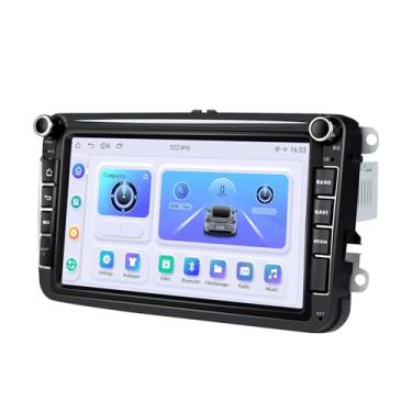Imagem de Joying Rádio de carro estéreo RCD330 de 20 cm Plug and Play compatível com Volkswagen Jetta Golf Passat Skoda Seat Caddy Polo Tiguan Transporter EOS Android 13 unidade de cabeça com Carplay Android