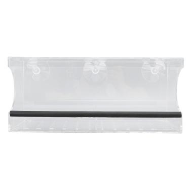 Imagem de Generic Alimentador de Pássaros de Janela, Prooção Gotas Segura para o Alimentador Pássaros Transparente Plástico Fofo Cofre para Casa (Retângulo (12 x 10 x 1,5cm / 4,72 x 3,94 x)