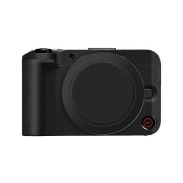 Imagem de Protetor de adesivo antiarranhões para câmera Canon EOS R50V R50 V, adesivos decorativos de proteção de câmera, suporte antideslizante protetor de pele - preto matriz