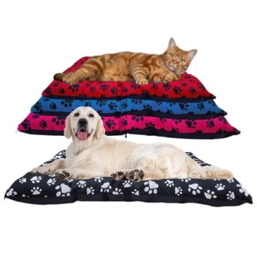 Imagem de Cama Pet Grande Para Cães e Gatos Colchonete Pet 75x1,15 Com Zíper Colchonete Fundo Emborrachado