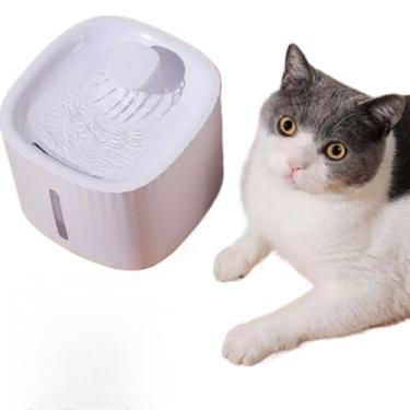 Imagem de Bebedouro Fonte de Água Automático com Filtro para Gatos e Cachorros 3 Litros