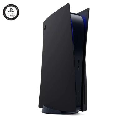Imagem de Tampas Do Console PS5 Original Sony Midnight Black Preta Playstation 5