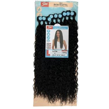 Imagem de Cabelo Cacheado Oganico De Bio Fibra Sleek - Lita 320g Cor:2