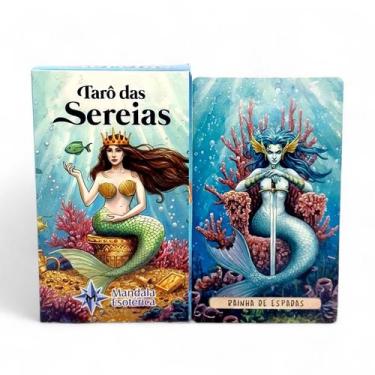 Imagem de Tarô Baralho das Sereias 78 Cartas com Manual Explicativo - Flash