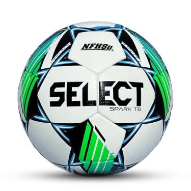 Imagem de Select Bola de futebol Spark TB V24, branca/azul/verde, tamanho 5