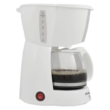 Imagem de Cafeteira Elétrica Britânia CB15 15 Xícaras - Branca/Inox