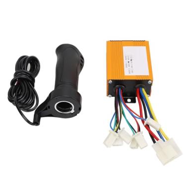 Imagem de Controlador de velocidade do motor escovado e alça de acelerador conjunto 24V 350W para triciclos elétricos Scooters motorizados