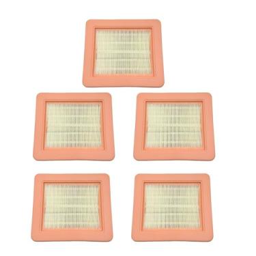 Imagem de Pacote com 5 filtros de ar compatíveis com Honda GCV160LAO GCV190LA GC190LA HRR216 HRB216 HRB217 HRC216 HRS216 HRT216 HRX217 HRZ216 substituição para cortador de grama 17211-Z8B-901