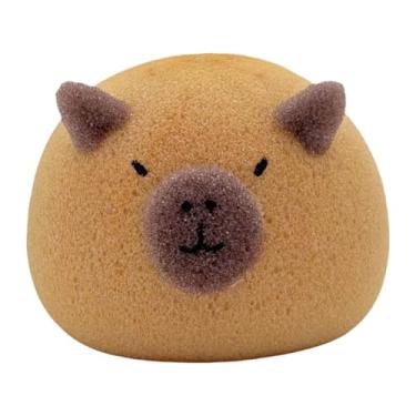 Imagem de FashionCha Esponja de Banho, Bola de Esponja de Banho, Acessórios de Banho, Brinquedos de Banho Adoráveis para Crianças, Escovas de Chá de Bebê para Adu