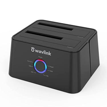 Imagem de Dock Station WAVLINK USB 3.0 HD 3.5"/2.5" SATA SSD - Função Clone