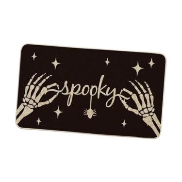 Imagem de SiaBiced Capacho de Halloween, Tapete de Boas-vindas, Tapete de Entrada, Carpete para áreas Externas E Escritórios Durante As Festas de Fim de Ano, 40cm x 60cm