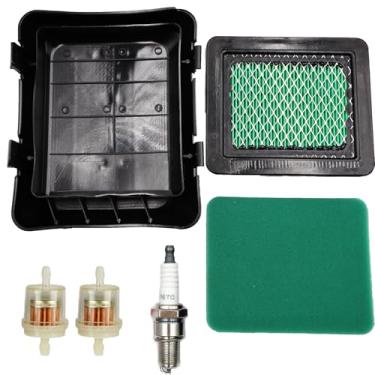 Imagem de LIZAPUS Tampa do filtro de ar e filtro de ar EA175V EA190V lavadora de pressão compatível com Subaru Robin EV190A serve para XR2750 Troy-Bilt TB130 020344 HU700F 7021P HU800H HU700L 16100-Z1A-801