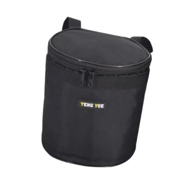 Imagem de UGPLM Bolsa de guidão de bicicleta, com alça de ombro, bolsa frontal multifuncional para bicicleta, cesta para bicicleta, S