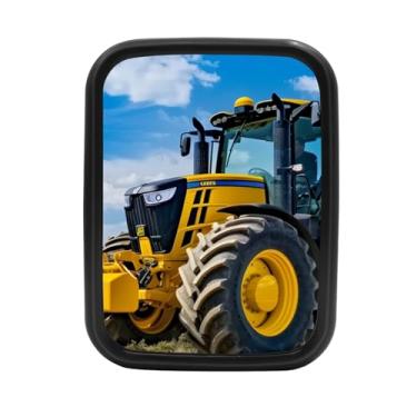 Imagem de YnGia 1 peça de espelho convexo acrílico de 30,5 cm, espelho de garagem ajustável, espelho lateral de caminhão universal