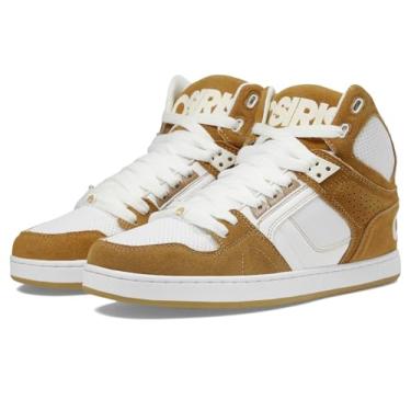 Imagem de Osiris Tênis de skate masculino NYC 83 CLK, Marrom claro/branco/branco, 39