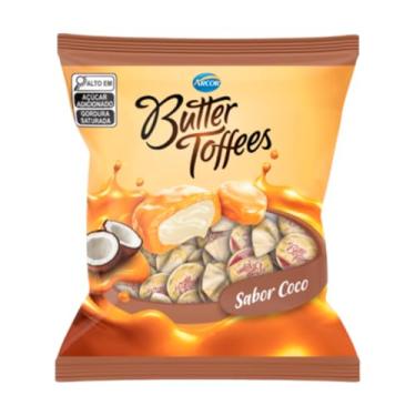 Imagem de Balas Butter Toffees 500g Escolha O Sabor (500g, Coco)