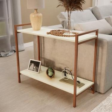 Imagem de Mesa Lateral Roma (Off White)
