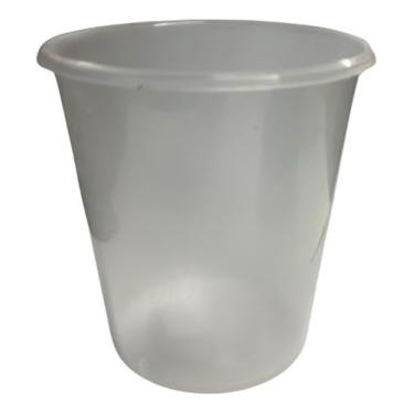 Imagem de Kit 20 Baldes De Pipoca De 1 Litro - Lembrancinha - Festas - Eventos - Aniversários - Resistente (Transparente)