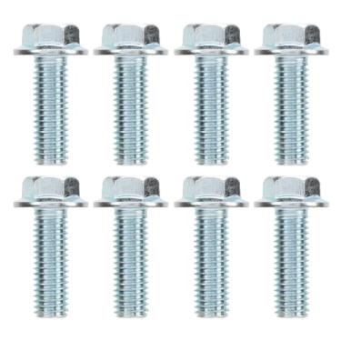Imagem de CFTGIW Parafusos de junta esférica inferior de metal de 8 peças de 14 mm para Tundra 2000-2002 e 2001-2002 (90080-10066) - Parafusos sextavados de aço carbono grau 2