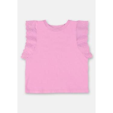 Imagem de Blusa Infantil Básica em Meia Malha Up Baby, Roxo, 4