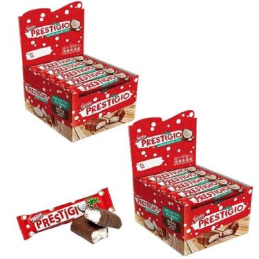 Imagem de Kit 2 Caixas Chocolate Prestigio 33gr C/30 Und. - Nestlé