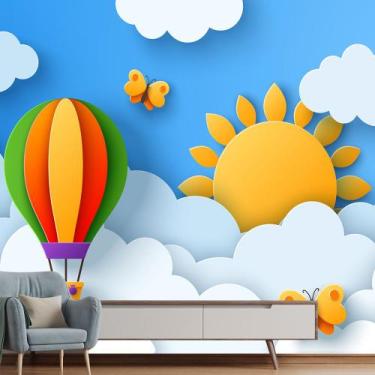 Imagem de Papel de Parede Infantil Quarto Criança Balão Sala Adesivo - 469pcm - 