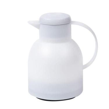 Imagem de Garrafa Térmica De 1 Litro Quick Press Samba Emsa Branca