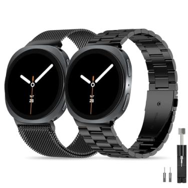 Imagem de Pulseira de Relógio Koazon Nylon Trail Loop Compatível com Samsung Galaxy Watch 8 42mm 44mm/8 Classic 46mm, Pulseira Esportiva de Tecido Respirável Leve e Macio para Galaxy Watch 8 Acessório de Relógio Mulheres Homens