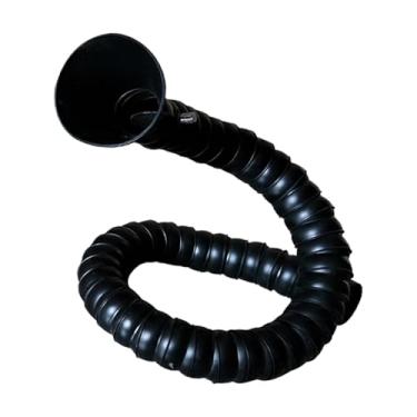 Imagem de KiBcsLic Braço extrator de fumaça, mangueira de sucção, mangueira de ventilação flexível de 50 mm de diâmetro externo com bico, duto coletor de ar para, Bico Redondo