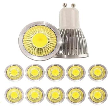 Imagem de Lâmpada Led 15w 10w 7w Gu10 Led Cob Spotlight Gu10 Led Lâmpada Regulável Longa Vida, Warm White, 15W