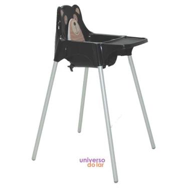 Imagem de Cadeira Infantil Tramontina para Refeição Teddy Alta em Polipropileno,