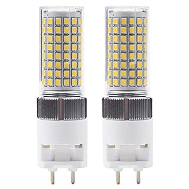 Imagem de Lâmpada LED G12 16W base G12 lâmpada de milho LED (lâmpadas de substituição de halogênio 160W) Lâmpada decorativa LED 100-277V Lâmpada de iodetos metálicos, branco quente 3000K, para iluminação de rua