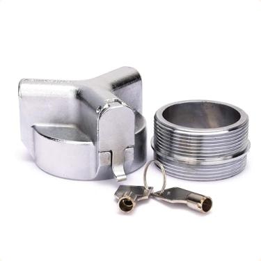 Imagem de The Flow Security Systems VersaLock | Tampa do tanque de combustível com trava ventilada | Para tanques comerciais de transferência e acima do solo | Evita roubo e protege tanques de combustível | FSS