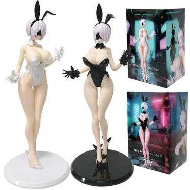 Imagem de Figura De Ação Anime Adult Nier Automata 2B Bunny Girl Modelo Boneca -