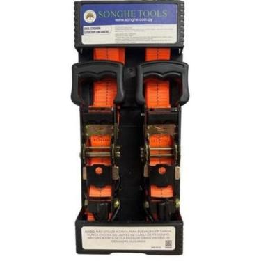 Imagem de Cintas Catraca Para Prender Moto Jet Ski Carretinha Kit 2