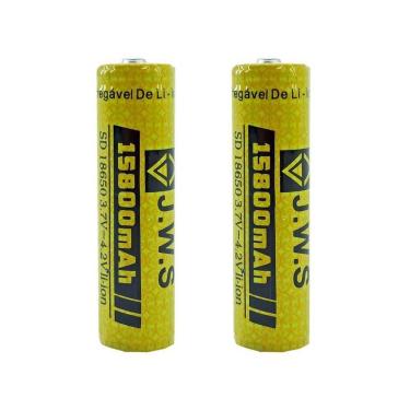 Imagem de Kit 2 Baterias 18650 4,2V 15800mAh JWS até 11h