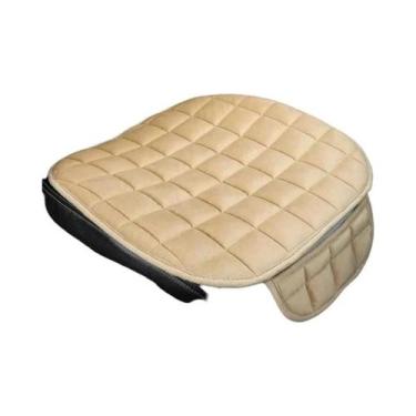 Imagem de Almofada De Assento De Carro De Pelúcia Para Inverno, Conjunto De Uma 