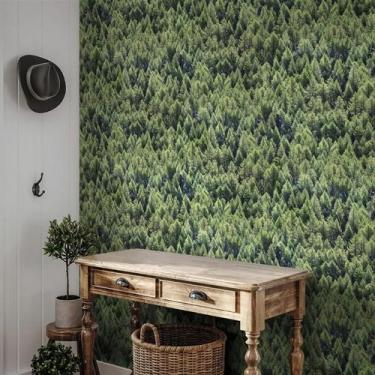 Imagem de Papel de Parede Struktura Folhagem Verde 45730 - MARBURG