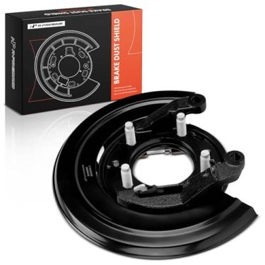 Imagem de A-Premium Protetor contra poeira do freio do lado do motorista traseiro compatível com modelos Ford - F-250 F-350 Super Duty 2005-2012, F-450 F-550 Super Duty 2011-2012