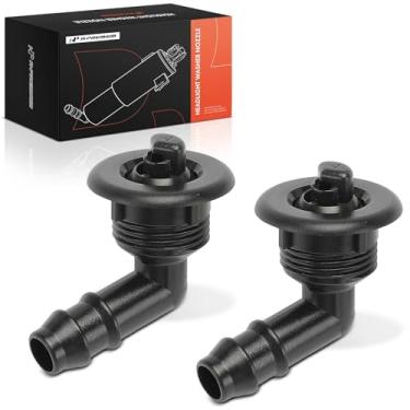 Imagem de A-Premium 2 bocais dianteiros de lavador de farol esquerdo e direito compatíveis com Mercedes-Benz W463 Series G500 2002-2008, G55 AMG 2003-2011, G550 2009-2023, G63 AMG 2013-2023, G65 AMG 2016-2016