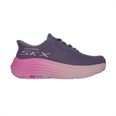 Imagem de Tênis Running Feminino Skechers Max Cushioning Endeavour Roxo, Pur, 36